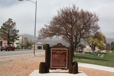 Peggy Pond Church Marker. Click for full size. Peggy Pond Church Marker image. Click for full size.