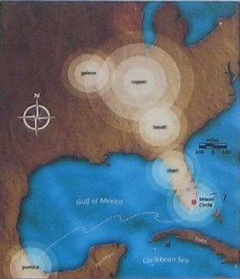 The Miami Circle Marker image. Click for full size.