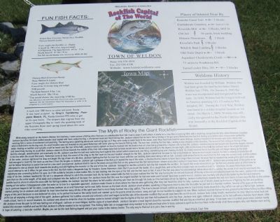 Rockfish Capital of the World Marker. Click for full size. Rockfish Capital of the World Marker image. Click for full size.