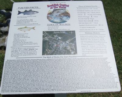 Rockfish Capital of the World Marker image. Click for full size.