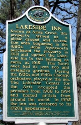 Lakeside Inn Marker image. Click for full size.