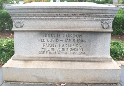 John Brown Gordon Monument image. Click for full size.