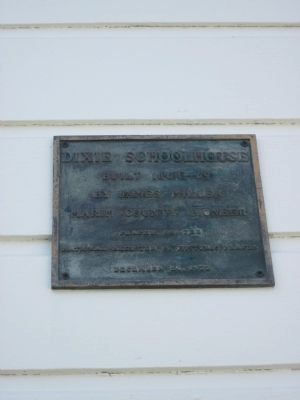 Plaque Mounted on Front of Building image. Click for full size.