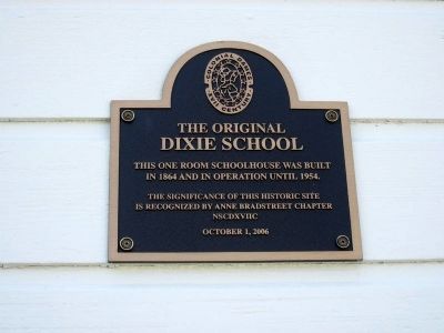 A Second Plaque Mounted on the Front of the Building image. Click for full size.