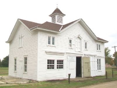 T.C. Henry Carriage House and Marker image. Click for full size.