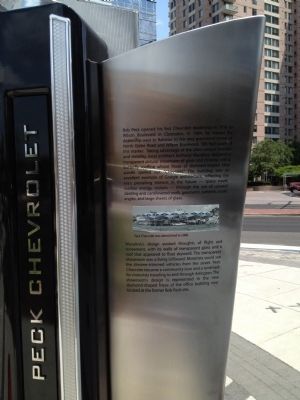 Peck Chevrolet Marker. Click for full size. Peck Chevrolet Marker image. Click for full size.