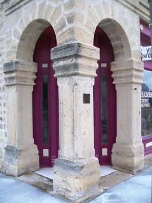Commercial National Bank Block Marker. Click for full size. Commercial National Bank Block Marker image. Click for full size.
