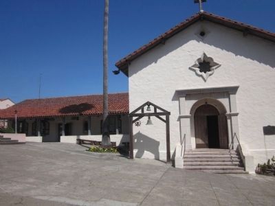 Mission San Rafael Arcangel Chapel and Side Buildings image. Click for full size.