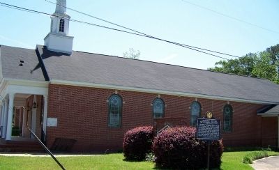 Ashford United Methodist Church Marker image. Click for full size.