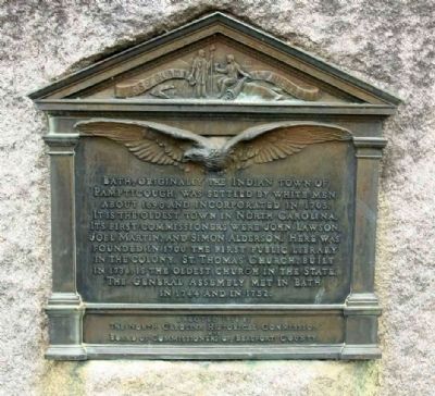 Colonial Bath Marker image. Click for full size.
