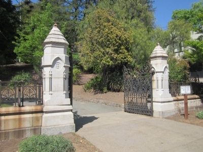 The Entrance Gate to Boyd Memorial Park. Click for full size. The Entrance Gate to Boyd Memorial Park image. Click for full size.