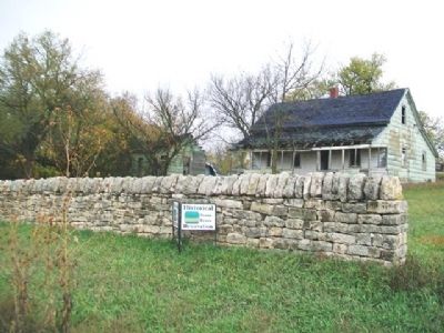 Restored Stone Fence South of Alma. Click for full size. Restored Stone Fence South of Alma image. Click for full size.
