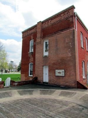 Jail Site next to the Sheriff's Residence. Click for full size. Jail Site next to the Sheriff's Residence image. Click for full size.