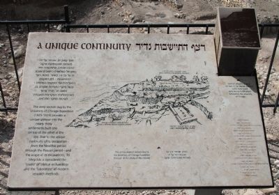 A Unique Continuity Marker. Click for full size. A Unique Continuity Marker image. Click for full size.
