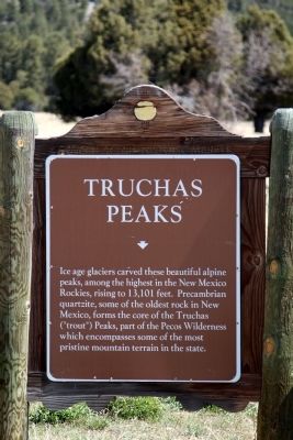 Truchas Peaks Marker image. Click for full size.