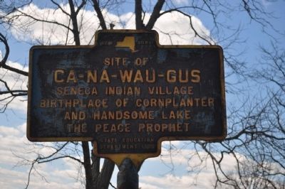 Ca-Na-Wau-Gus Marker image. Click for full size.