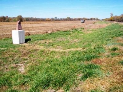 Santa Fe Trail Marker. Click for full size. Santa Fe Trail Marker image. Click for full size.