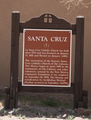 Santa Cruz Marker image. Click for full size.