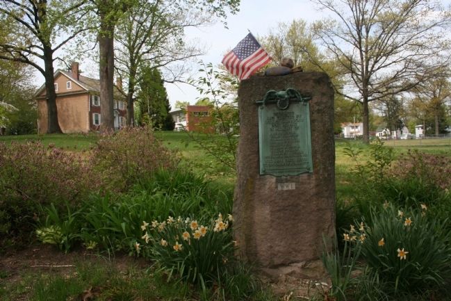 World War I Memorial Marker. Click for full size. World War I Memorial Marker image. Click for full size.