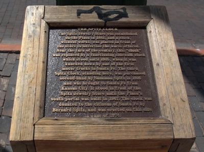 The Spitz Clock Marker. Click for full size. The Spitz Clock Marker image. Click for full size.