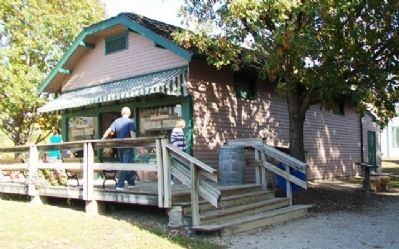 Mulvane General Store and Marker. Click for full size. Mulvane General Store and Marker image. Click for full size.