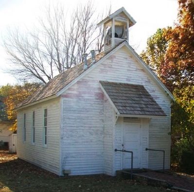 Victor Schoolhouse image. Click for full size.