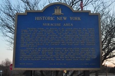 Syracuse Area Marker image. Click for full size.