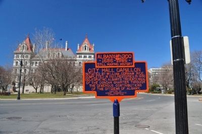Wideview of City Hall Carillon Marker image. Click for full size.