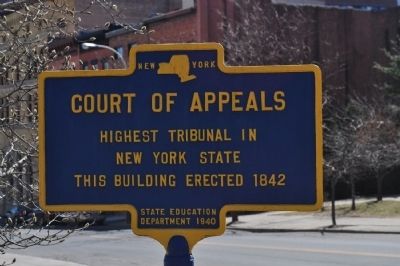 Court of Appeals Marker. Click for full size. Court of Appeals Marker image. Click for full size.