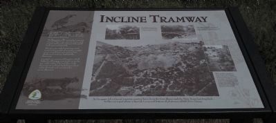 Incline Tramway Marker image. Click for full size.