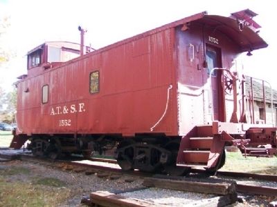 Santa Fe Caboose #1552. Click for full size. Santa Fe Caboose #1552 image. Click for full size.