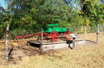 Replica Ferry and Pappan's Ferry Marker image. Click for full size.