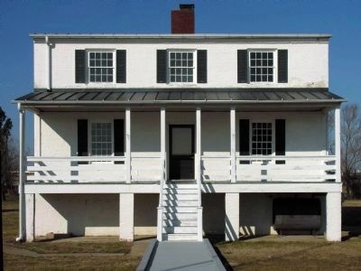 Piney Point Lighthouse Keeper's House. Click for full size. Piney Point Lighthouse Keeper's House image. Click for full size.