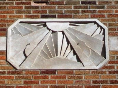 Sumner School Art Deco Detail. Click for full size. Sumner School Art Deco Detail image. Click for full size.