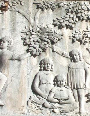 Sumner School Bas Relief Detail image. Click for full size.