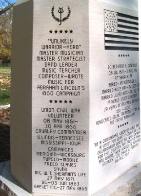 BG Benjamin H. Grierson Marker image. Click for full size.