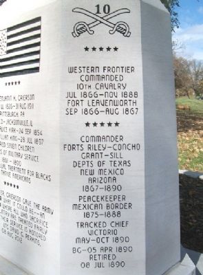 BG Benjamin H. Grierson Marker image. Click for full size.