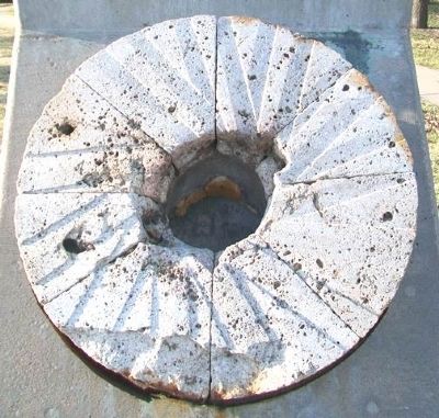 Millstone at Founders Park Marker image. Click for full size.
