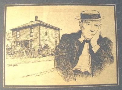 Image on Buster Keaton's Birthplace Marker. Click for more information. Image on Buster Keaton's Birthplace Marker image. Click for more information.