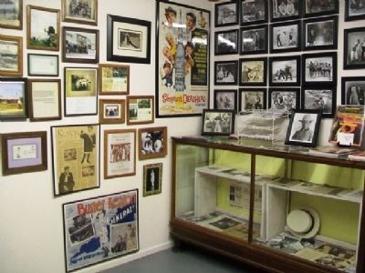Part of the Buster Keaton Museum in Rural Water District 1 Office. Click for full size. Part of the Buster Keaton Museum in Rural Water District 1 Office image. Click for full size.