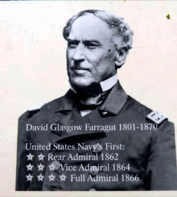 David Glasgow Farragut<br>1801-1870 image. Click for full size.