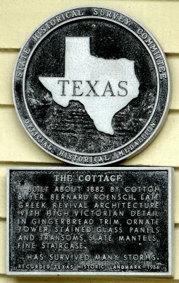 The Cottage Marker. Click for full size. The Cottage Marker image. Click for full size.