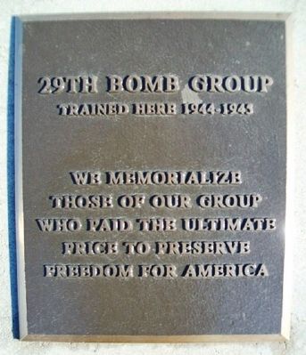 29th Bomb Group Marker image. Click for full size.