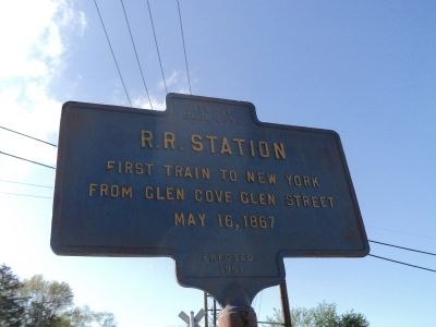 R.R. Station Marker. Click for full size. R.R. Station Marker image. Click for full size.
