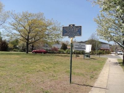 Washington Tour 1790 Marker. Click for full size. Washington Tour 1790 Marker image. Click for full size.