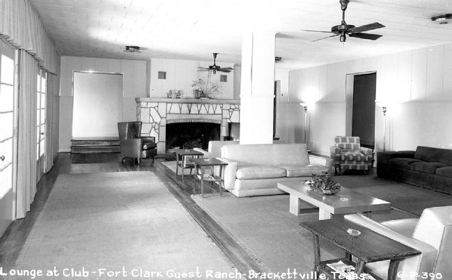 Lounge during the Guest Ranch era. image. Click for full size.