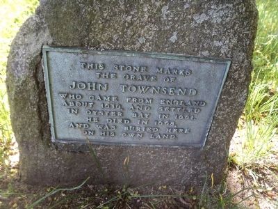 John Townsend Marker. Click for full size. John Townsend Marker image. Click for full size.