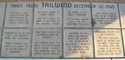 Taken from <i>Tailwind</i> December 22, 1945 Marker. Click for full size. Taken from <i>Tailwind</i> December 22, 1945 Marker image. Click for full size.