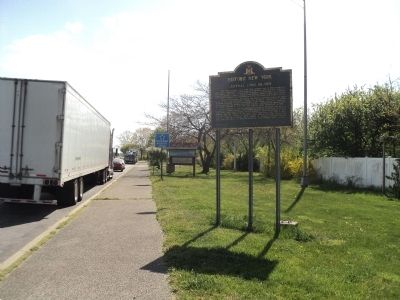 Marker on the Long Island Expressway image. Click for full size.