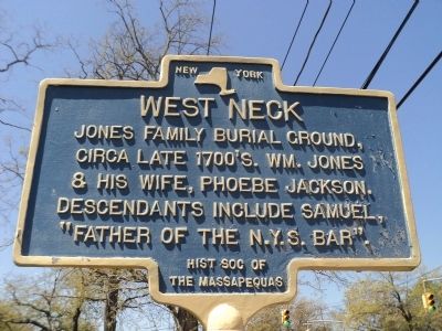 West Neck Marker - pre-restoration image. Click for full size.